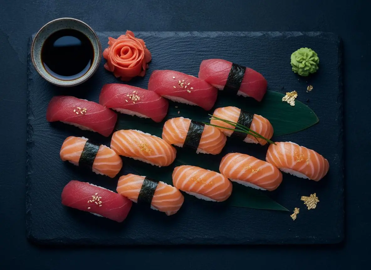 Premium King & Queen platter from Himalayan Sushi Oostende